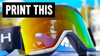 Can 3D Printed Googles Actually Work? Smith Imprint Goggles Review