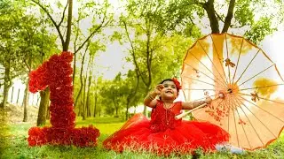 Maanya's 1st Birthday Photoshoot 2020