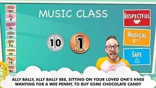 Virtual Kinder Music Class: #2 - Music with Mr. Houchin