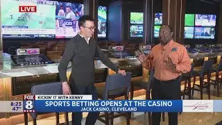 Sports betting is here and Kenny gets a tour at Jack Casino