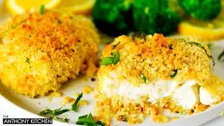 Как приготовить хрустящую запеченную треску