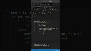 Your recursive code is SLOW!! But I can fix that in 3 lines :) #coding #programming #python