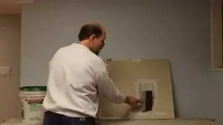 How-to install a blow out patch in drywall