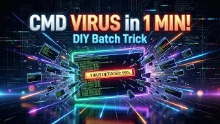 Создайте свой собственный &laquo;CMD-вирус&raquo; (ОБРАЗОВАТЕЛЬНАЯ СБОРКА) | Учебник по взлому 2025 | Хитрост...
