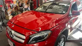 2015, Mercedes-Benz GLA 250 oil change maintenance safety check