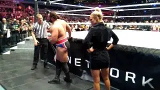 WWE LIVE M&Eacute;XICO 2016 BROCK LESNAR VS RUSEV