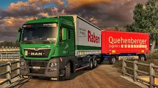 Early Morning Drive Through Scenic Countryside | #ets2 1.54