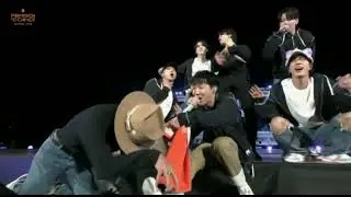 what is he doin?😂🤷&zwj;♀️💜 BTS PTD ON STAGE SEOUL D-1