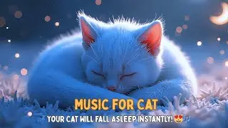 The Perfect Cat Sleep Music for Stress Relief, Healing Energy, and Deep Calm 💤