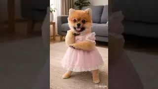 암낫큐트애니모어 어어💕 #ai강아지 #pets #포메라니안 #pomeranian #ai쇼츠 #funny #cute #토리 #아일릿 #not_cute_anymore #ai