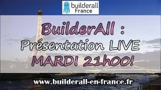 Pr&eacute;sentation LIVE Builderall en Fran&ccedil;ais