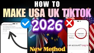 How To Make Uk Tiktok Account In Pakistan | 2026 New Method | Star Technical 