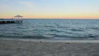 Rush Hour at Sandyport Beach Resort - Eagle rays, boats and kayaks.