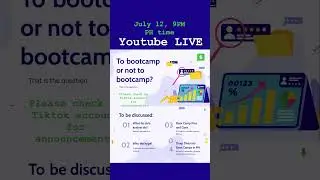 Live discussion: Are boot camps helpful to start a data analyst career? Tips from a Sr data analyst