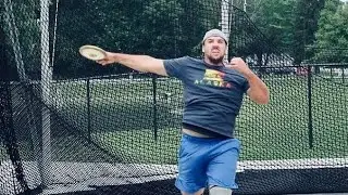 Slow Motion Discus Throw