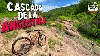 La Cascadita de La Angostura en León Guanajuato Ruta MTB Noecillo