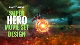 Super Hero Movie Set Design ~ Photoshop Tutorials
