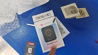 Smartpod 3 in 1 wireless charger multifunctional Cable kit , Cleaner , Makeup Mirror , Charging pack