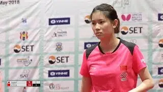 WANG Tianyi 王添艺 (CHN) 3-0 MANABE Miyabi 真鍋雅 (JPN) (2018 THA J&C JGT Final)