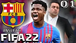 FIFA 22 ANSU FATI PLAYER CAREER MODE!!! EPISODE 01!!
