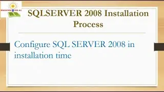 SQL Server 2008 Installation Process for Windows 7
