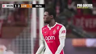 🔴 [LIVE] Monaco vs Lorient Ligue 1 France 25/26 Full Match Simulation/Recreation Gameplay