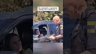 &ldquo;Do you know who my dad is?&rdquo; 💀 #shorts #police #cops