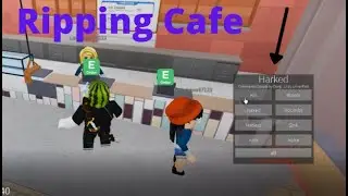 Ripping Luigi's Cafe in pieces with Harked Gui ¦ Roblox Exploiting