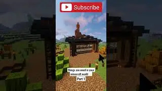 Things to add to your Minecraft World #shorts