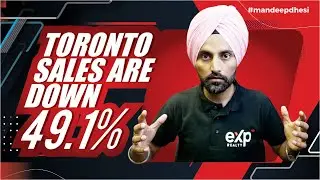 Toronto Real Estate market sales are down | Interest rate going up | Oct 22