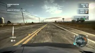 NFS The Run Platinum Medal 1:21.13 
