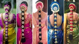 Latest South Indian Wedding Hairstyle 2022 | Bridal Hairstyles | Unique Hairstyle for Girls