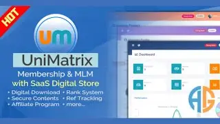 UniMatrix - Membership and MLM Script with SaaS Digital Store || UniMatrix MLM Php Script download