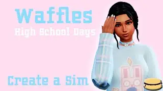 Waffles' High School Days Makeover | Create a Sim | The Sims 4 #shorts