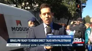 Jonathan Sacerdoti reports from Downing Street on Benjamin Netanyahu's meeting with David Cameron