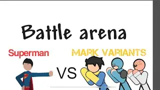 Battle Arena- Superman VS Invincible variants