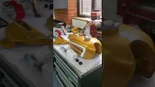 Suzuki GT185 Restoration UK Part 1 - Frame and Parts