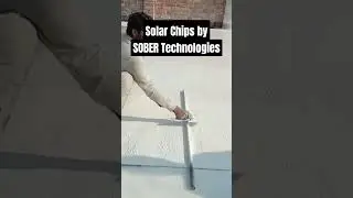 Solar Chips for Roof. Waterproofing and Heatproofing. 03005032424  #roofheatproofing #solarchips