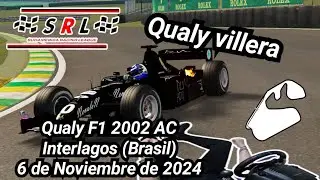 Acompa&ntilde;ame a ser lento - Qualy Fecha 5 F1 2002 Brasil (Sudamerica Racing League) (Assetto Corsa)
