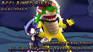 [FNF Mix] Acclaimed Birth | All Hail the King x Taste For Blood. Bowser vs Dark Sonic