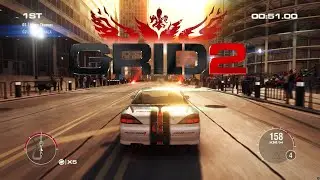 GRID 2 - Chicago FaceOFF Race - Gameplay   [4K60FPS]