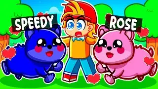Speedy y Rose son Hamsters en Roblox SNAPCHAT!