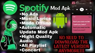 Spotify Premium Mod Apk | New Update 2024
