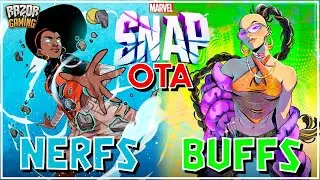 BUFF A LOS MAZOS MOVIMIENTOS Y NERFS A CLOG (NUEVO PARCHE OTA) 🔴❗️ MARVEL SNAP