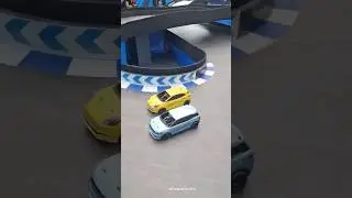 Toy car race at the IAA motor show in Munich Germany #shorts #cars