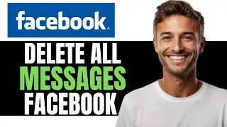 HOW TO DELETE ALL OF MESSAGES ON FACEBOOK PC 2024! - (COMPLETE GUIDE)