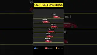 #CSS  time functions |  #easy, easy-in, easy-in-out etc.  #webdevelopment  #webprogramming