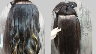 ##hairextensions kese fix kare ##naklihair ##hairstyle #haircare ## utubevedio #viralvedio