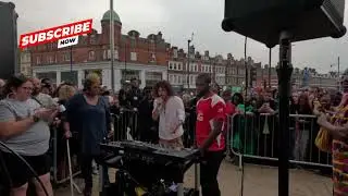 DJ AG Online in Brixton Square.