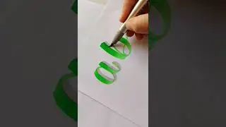 How to draw shadow for letters 